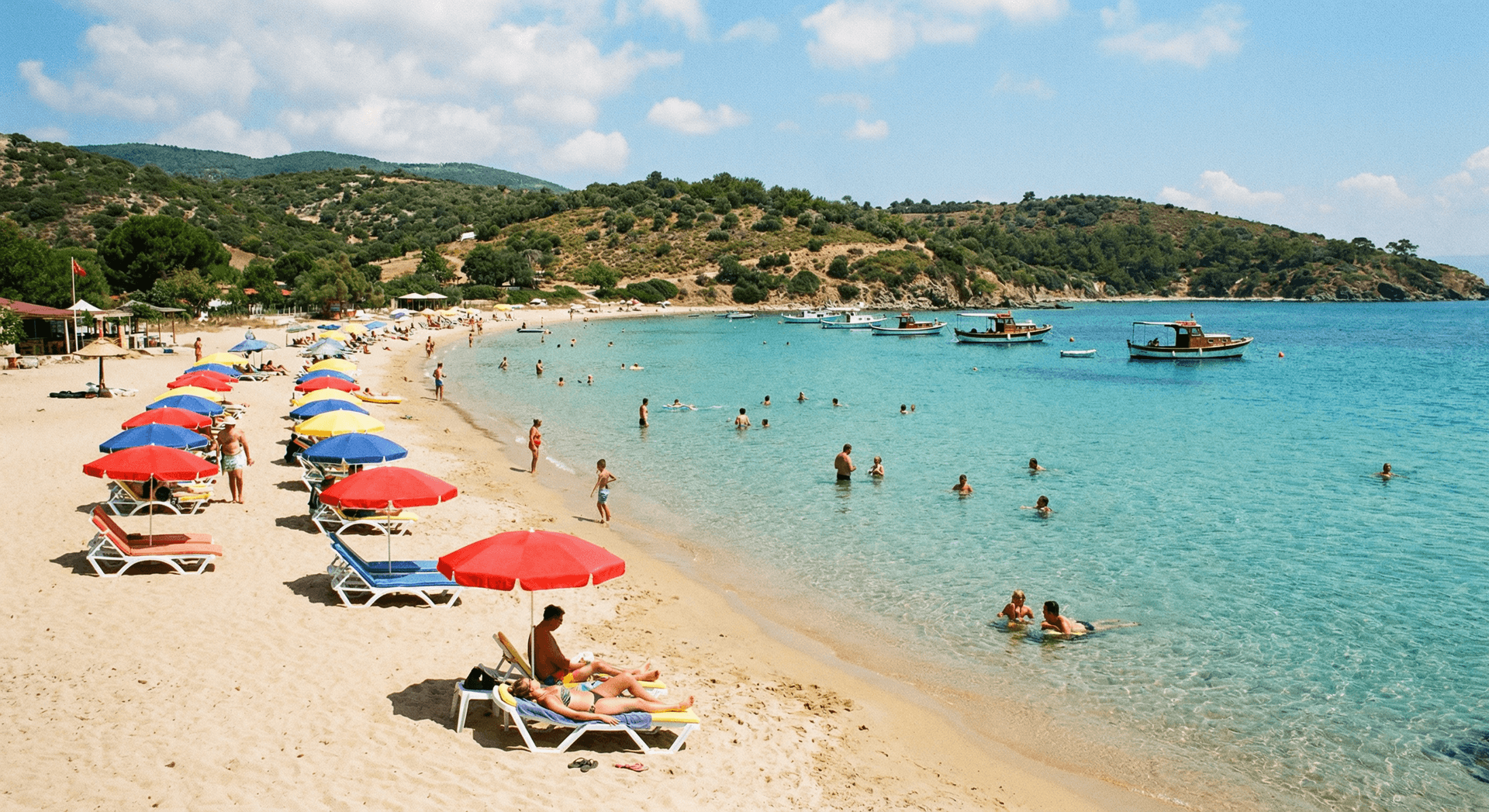 Altınkum Plajı - Avşa Adası altın kumlu plaj